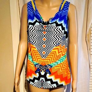 Colorful CALVIN KLEIN Top